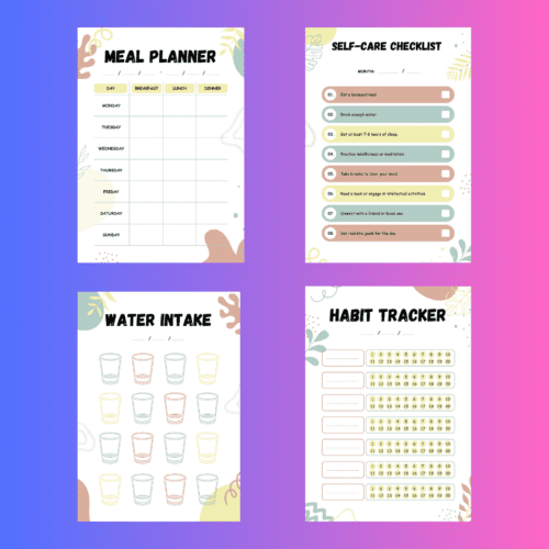 Self-Care planner printables PDF! - Image 3