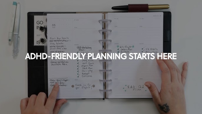 ADHD Friendly Planner